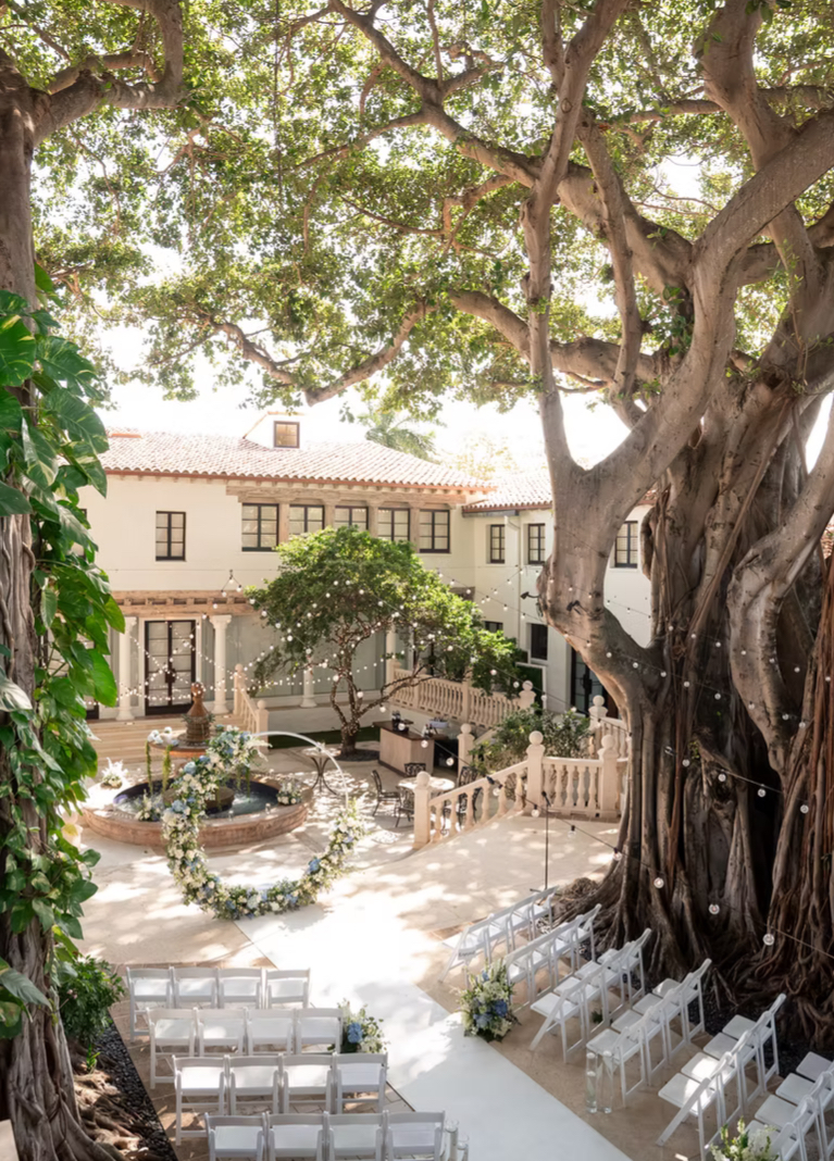 Historic Courtyard Boca Wedding & Events