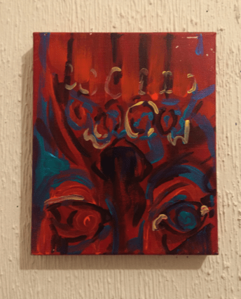 Lost, acrílico sobre lienzo, 50x40 cm. 2014.