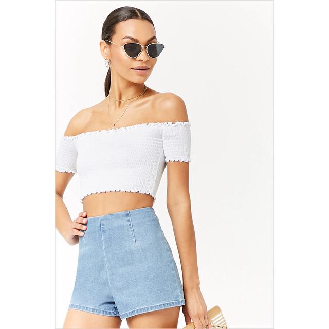 Crop Top Diseno Fruncido From Forever 21 On 21 Buttons