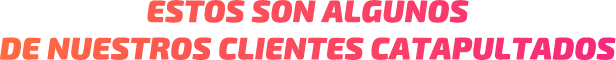 ALGUNOS DE NUESTROS CLIENTES
