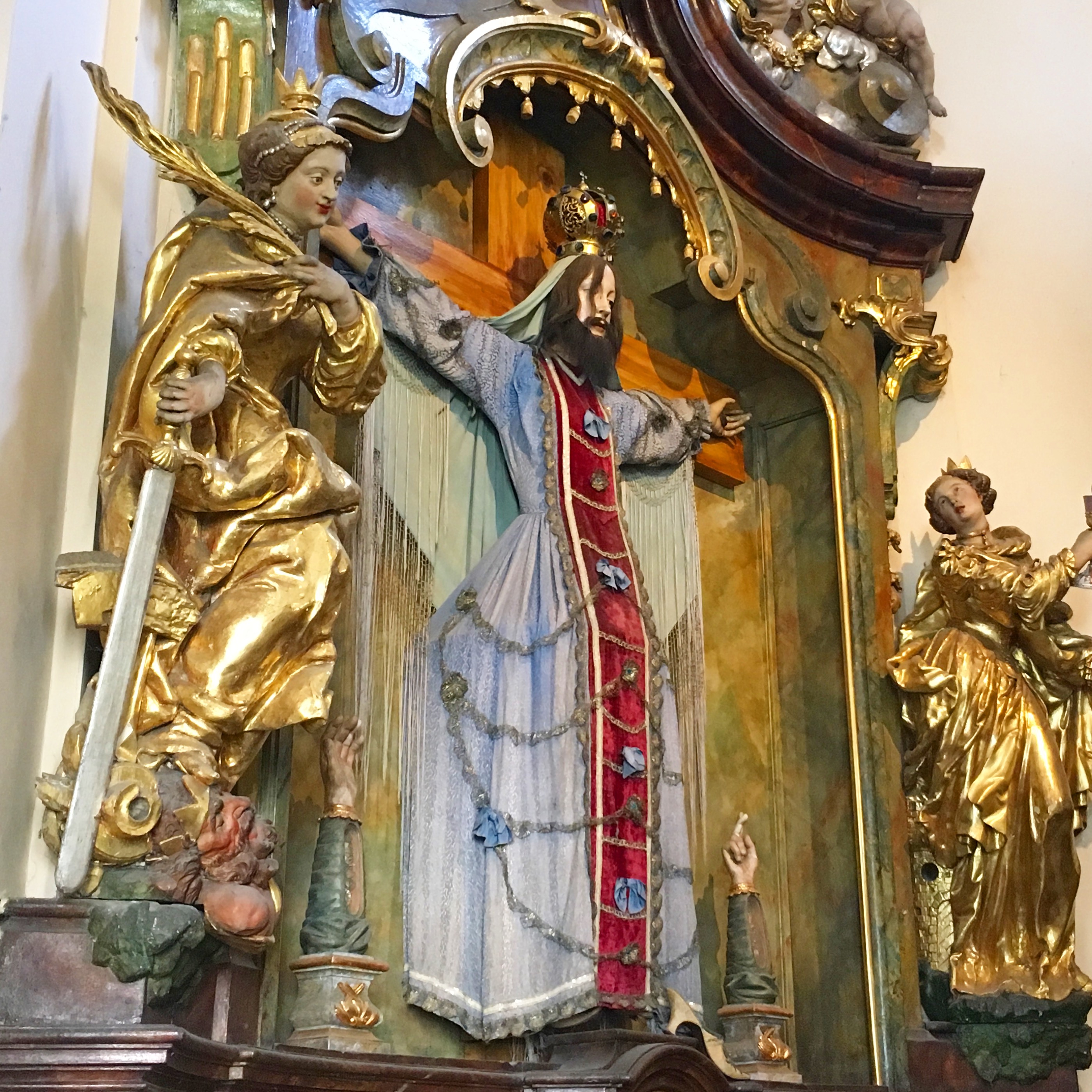 St. Bearded Woman at the Loreta
