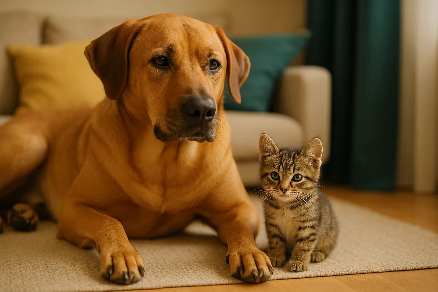 Saiba como promover uma convivência segura e harmoniosa entre cães grandes e gatos pequenos, entendendo comportamentos, cuidados essenciais e prevenindo conflitos para o bem-estar dos seus pets.