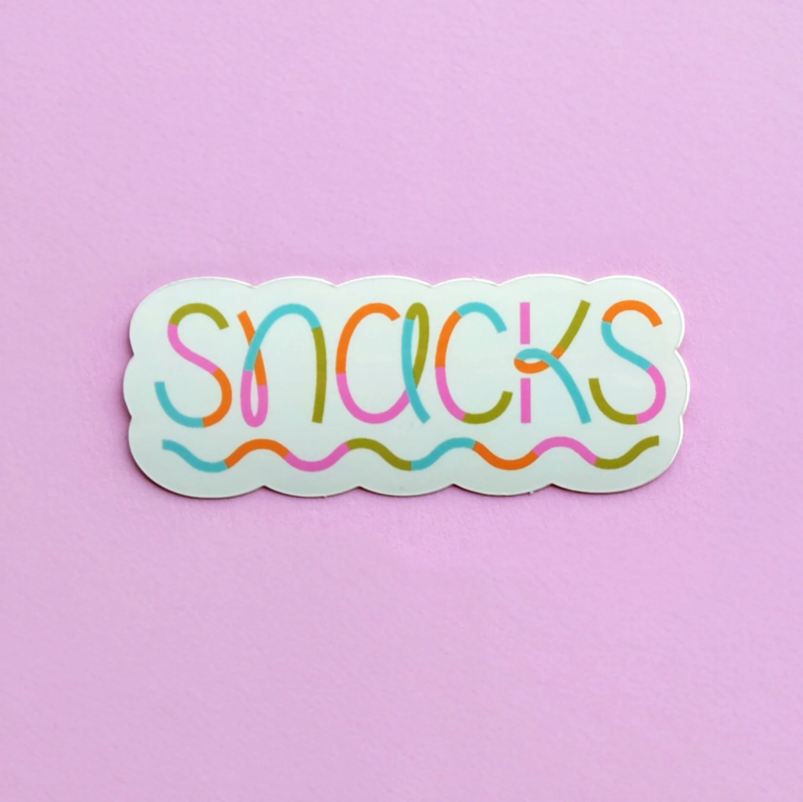 Snacks Sticker Cat Caudillo