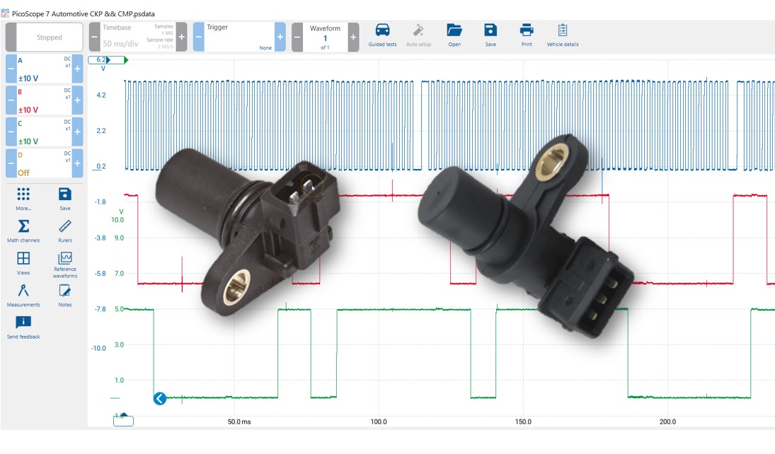 cam & crank sensor testing