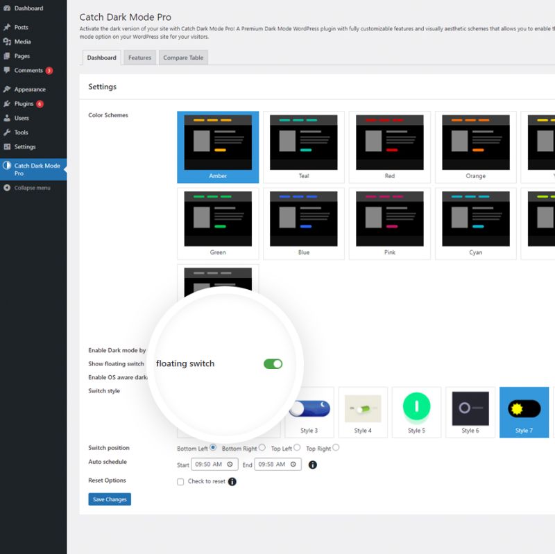 Catch Dark Mode Pro An Impressive Dark Mode Wordpress Plugin Catch - Modern City Image - Retina