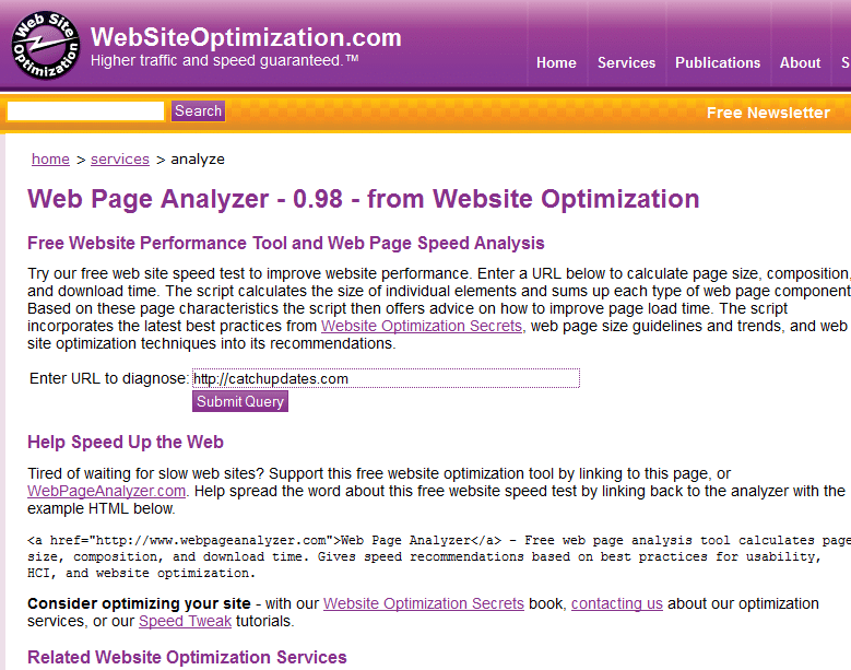 Top 5 Online Tools To Check Website Speed For Free 5 Tools To Check Website Speed - Web Page Analyzer