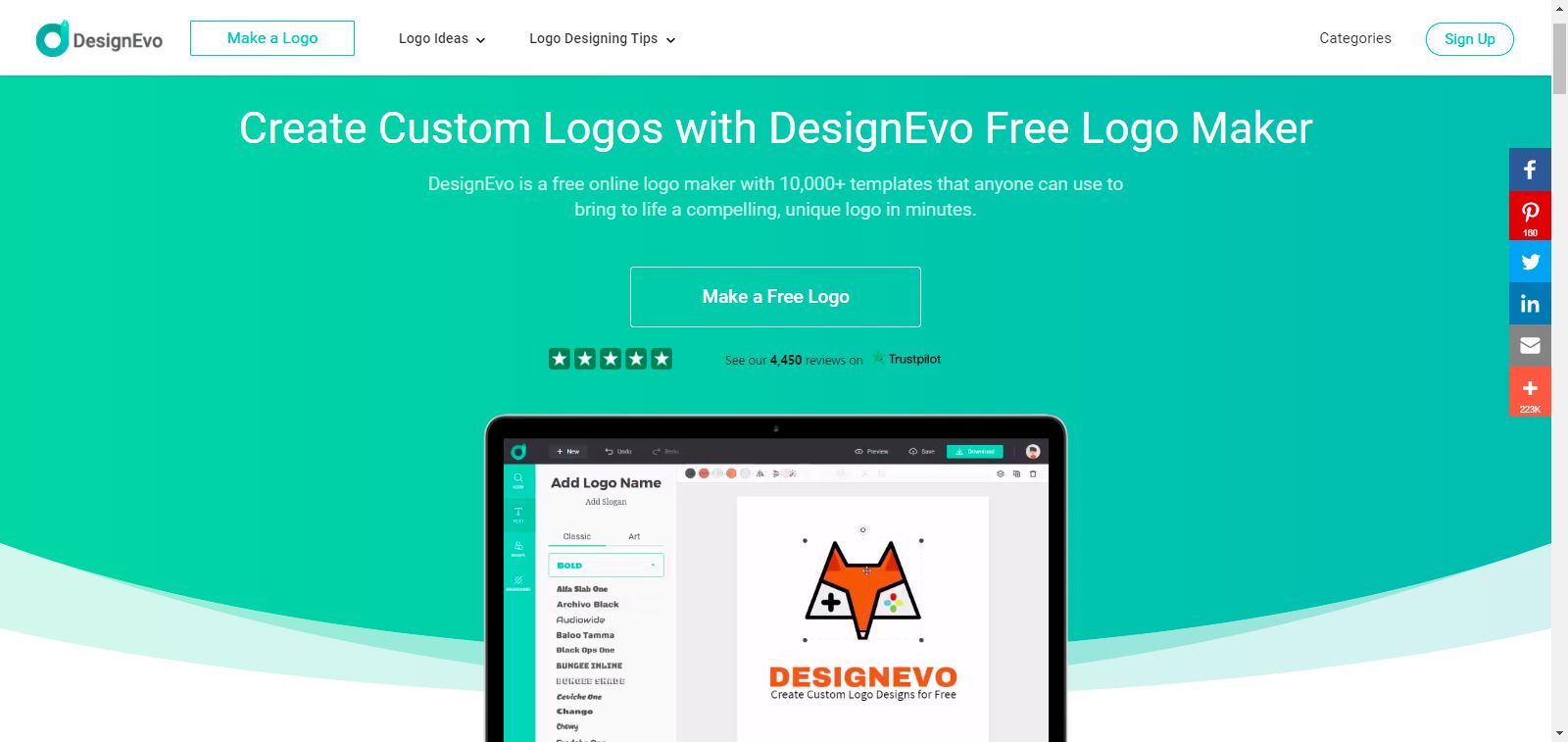 DesignEvo Free Logo Maker - Review And How-to Guide