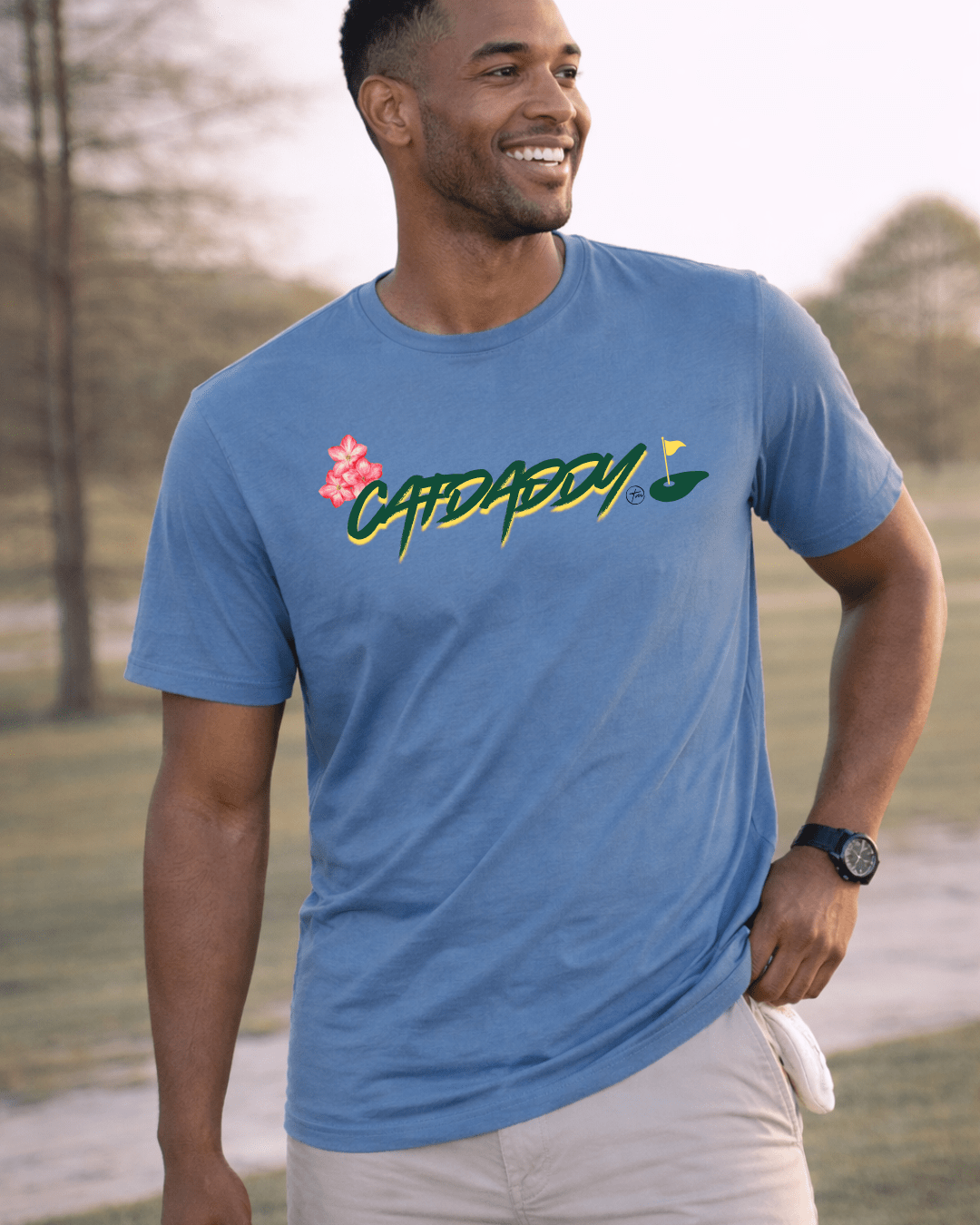 Catdaddy Golf Sunday Sky Tee