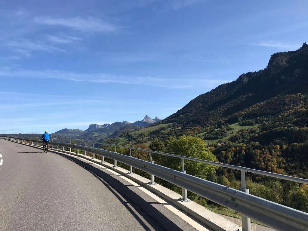 Cycling on empty roads