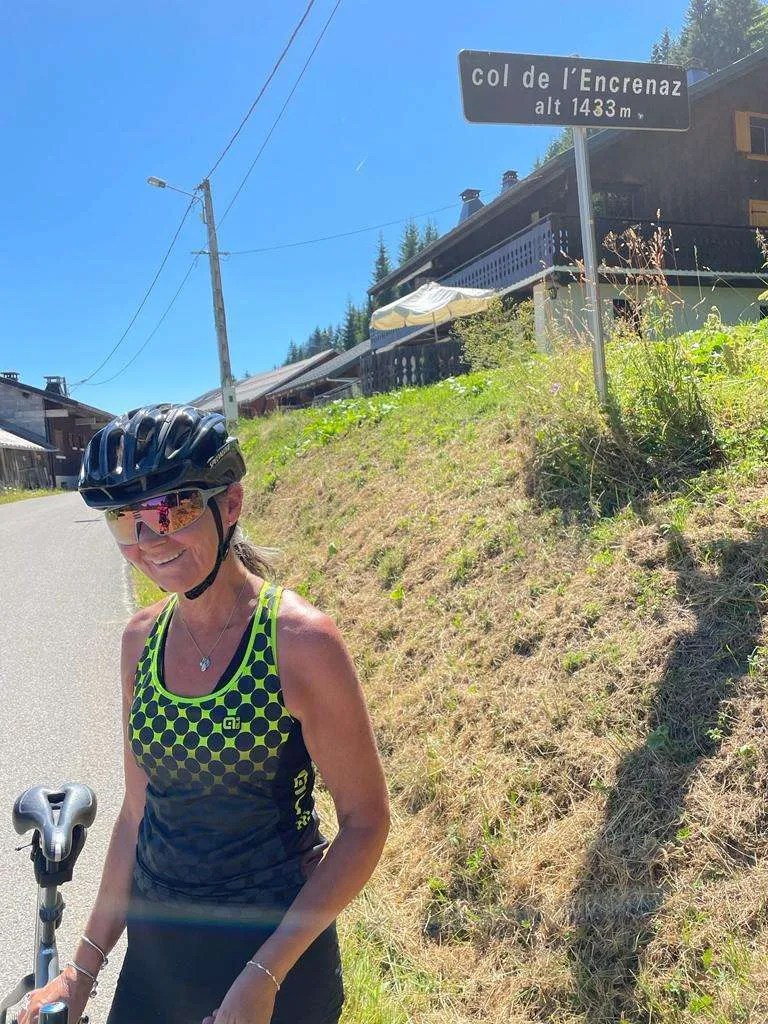 Happy summer guests at Chalet Bluebell Les Gets