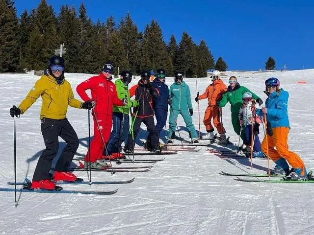 Skiing in Les Gets