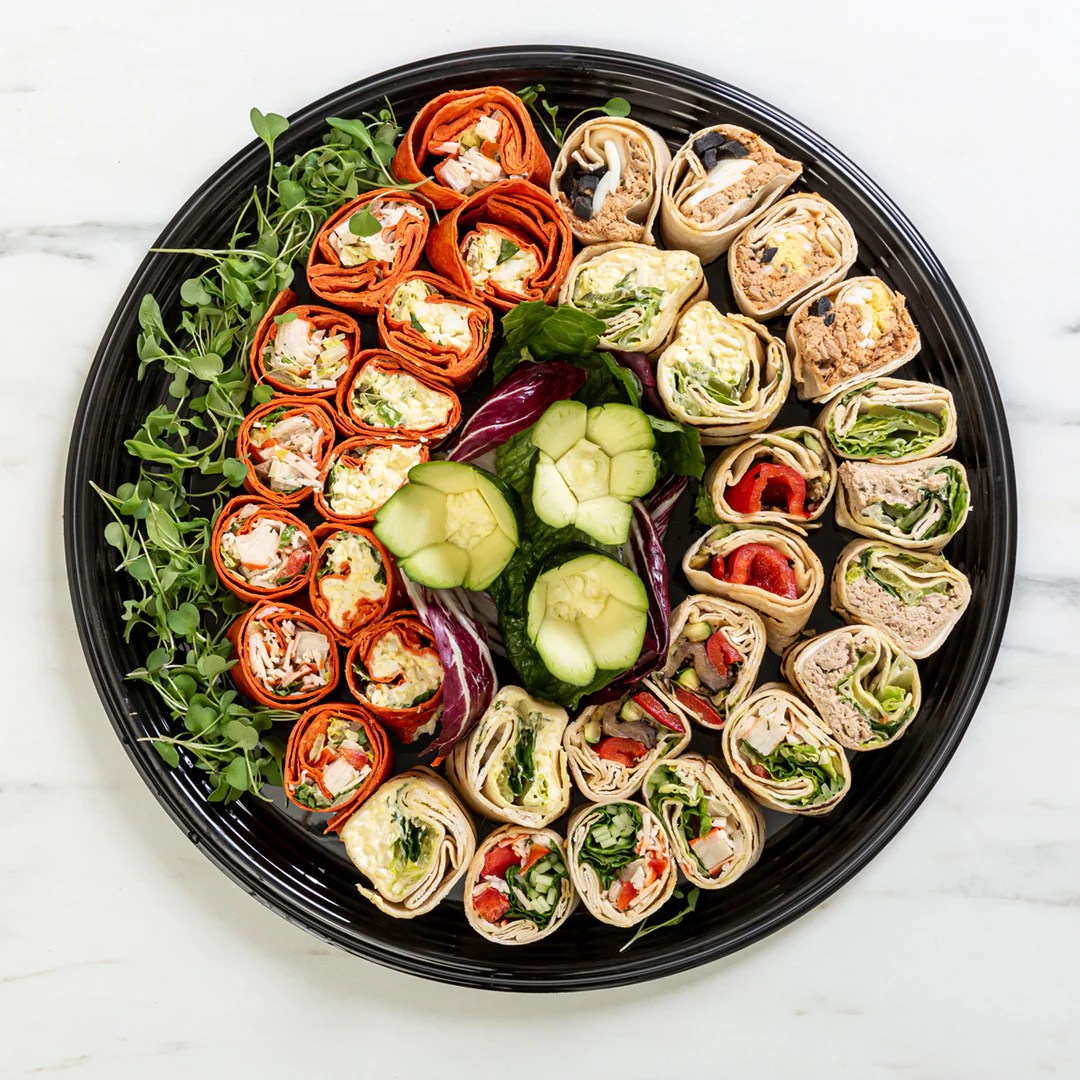 Wrap It Up Platter (Without Meat) Minimum 10 people