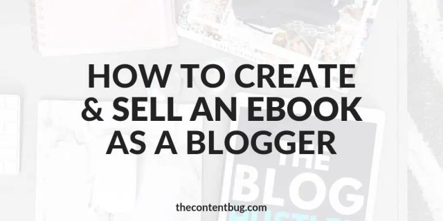 how to create an ebook