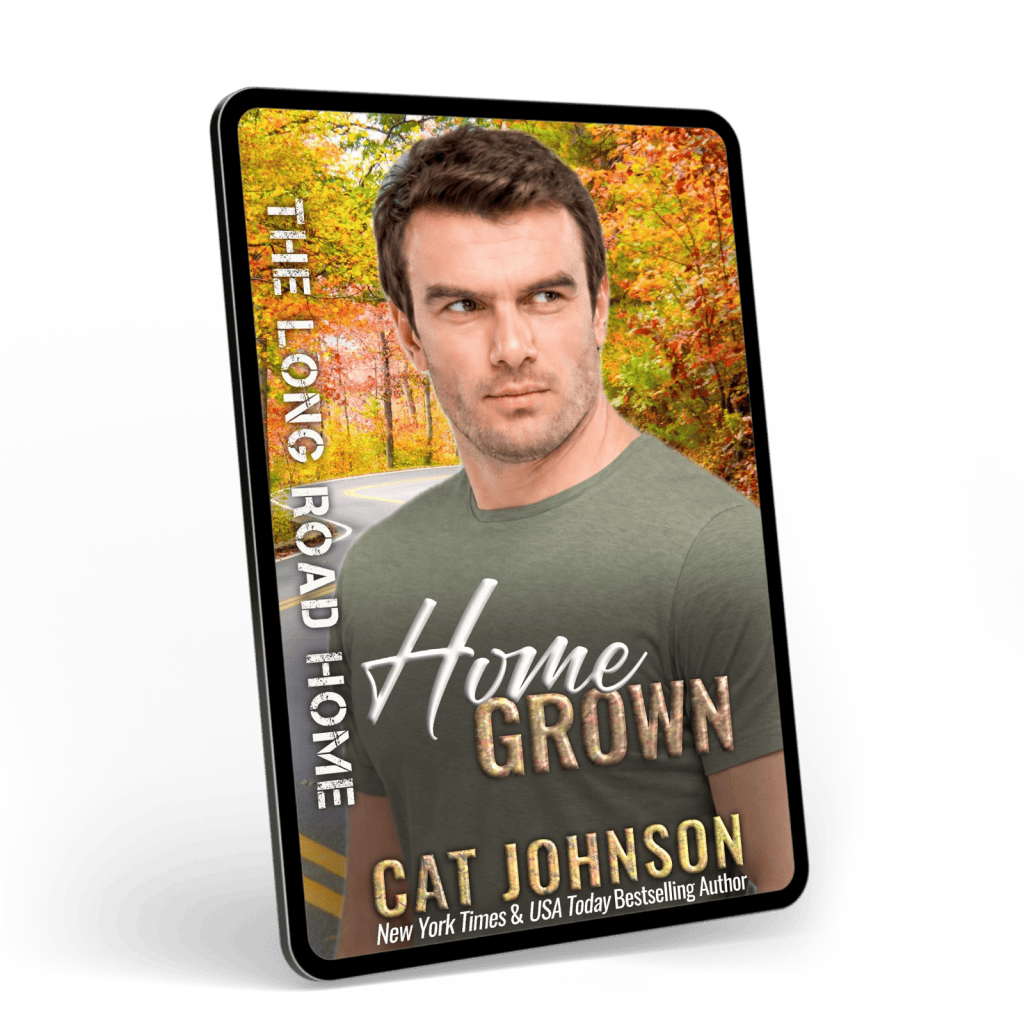 The ebook of Home Grown shown on a tablet
