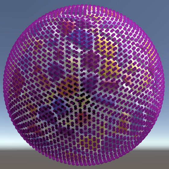 Procedural Meshes 06 Cube Sphere - Ultra HD Ocean Textures for Desktop