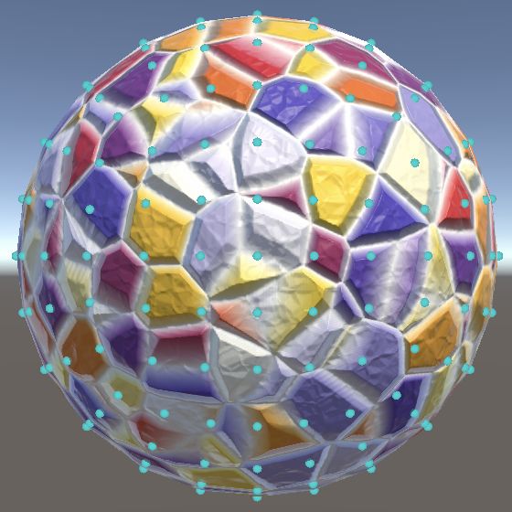 Procedural Meshes 06 Cube Sphere - Amazing 4K Space Textures | Free Download