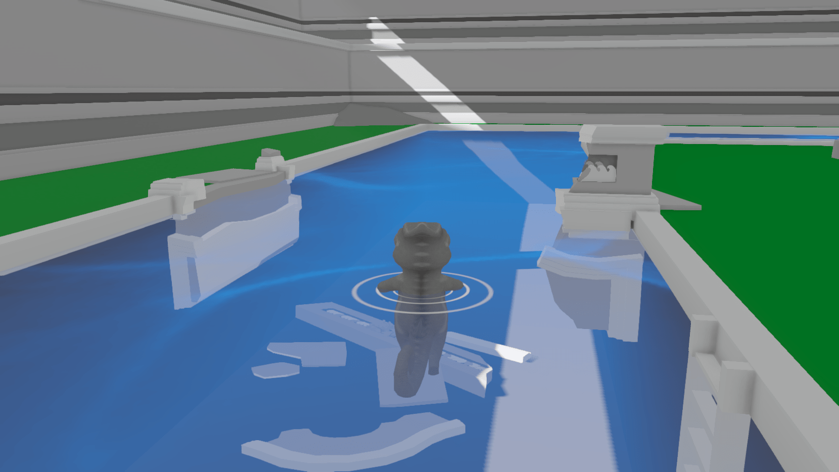 Color Thief: Chameleon Temple: 3DsMax, Unity