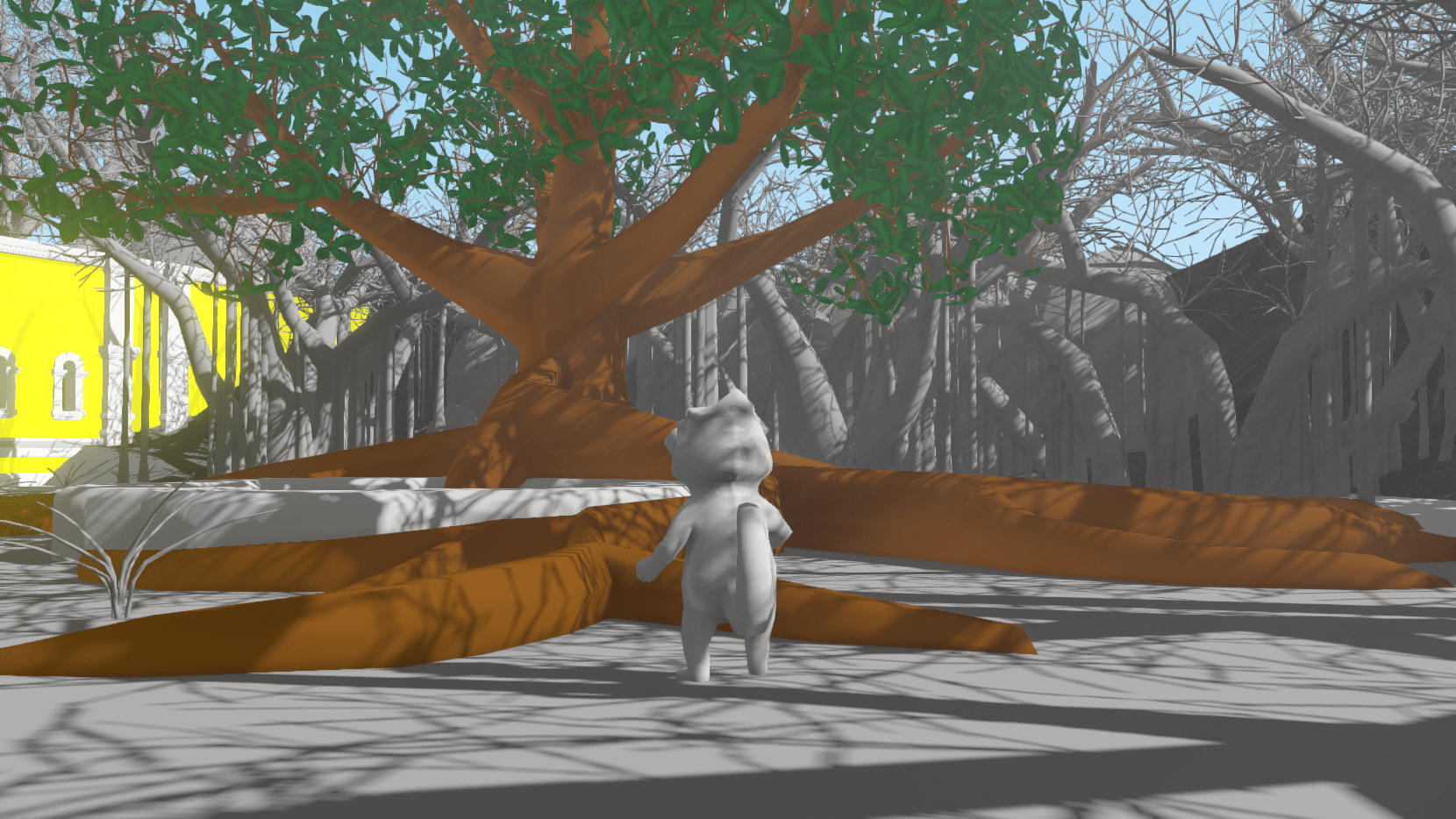 Color Thief: Chameleon Temple: 3DsMax, Unity