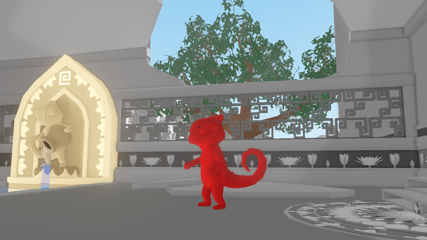 Color Thief: Chameleon Temple: 3DsMax, Unity