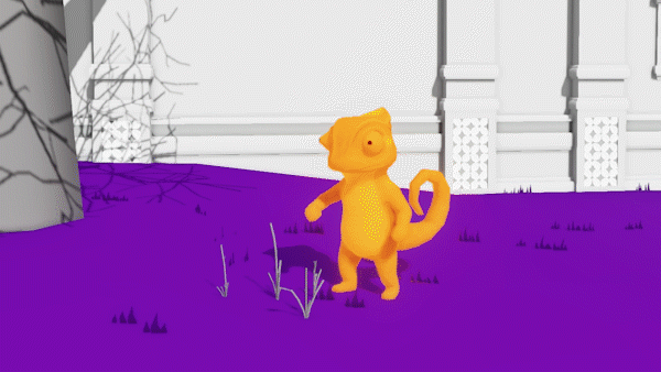 Color Thief: Flower Animation: 3DsMax, Unity