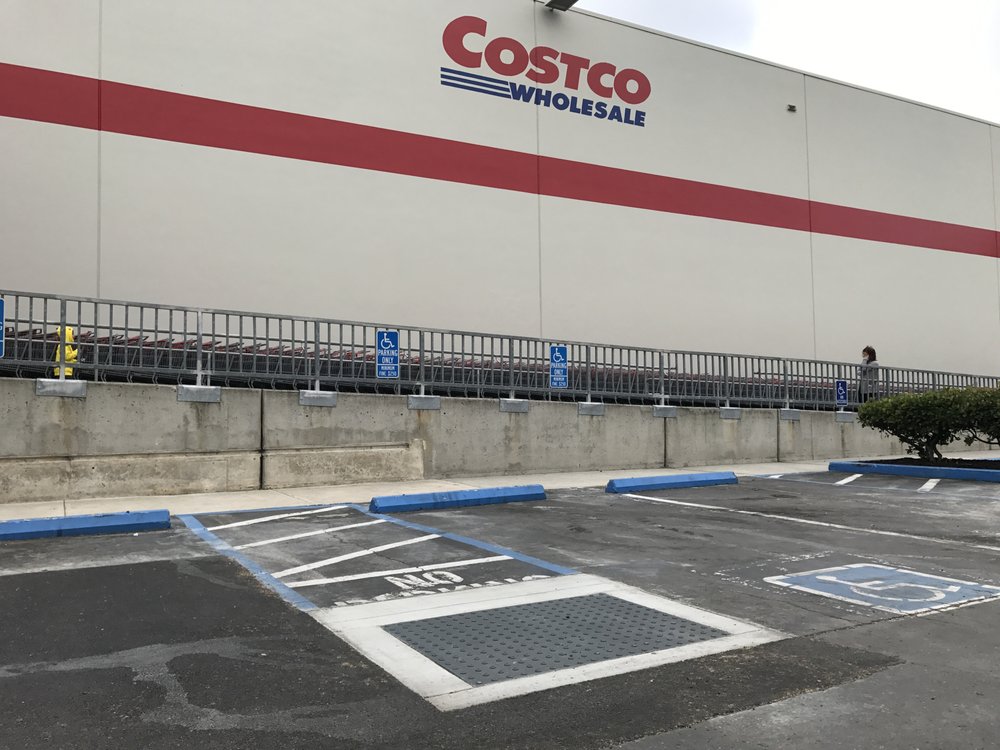 ADA upgrades parking lot