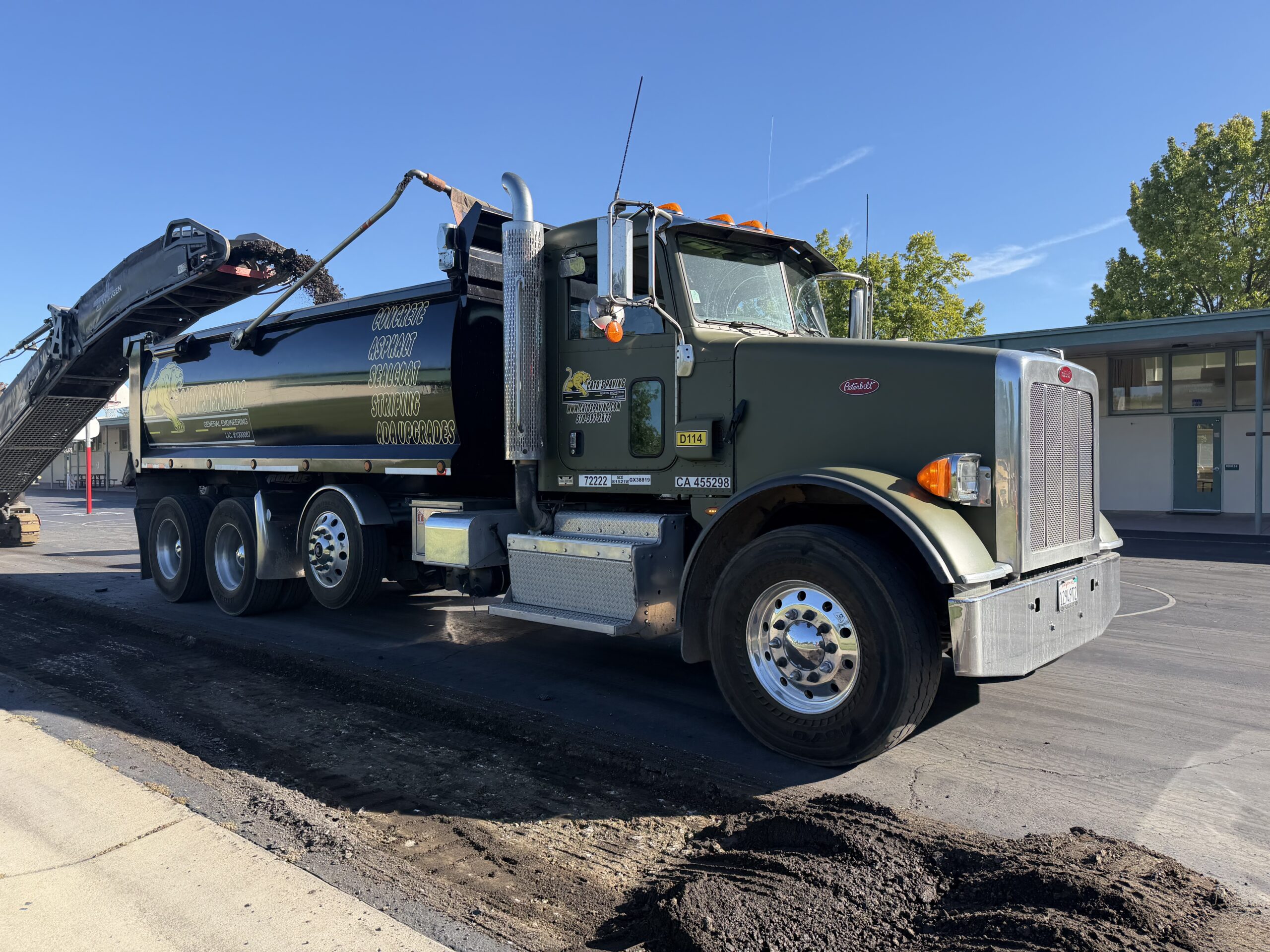 Milling Asphalt