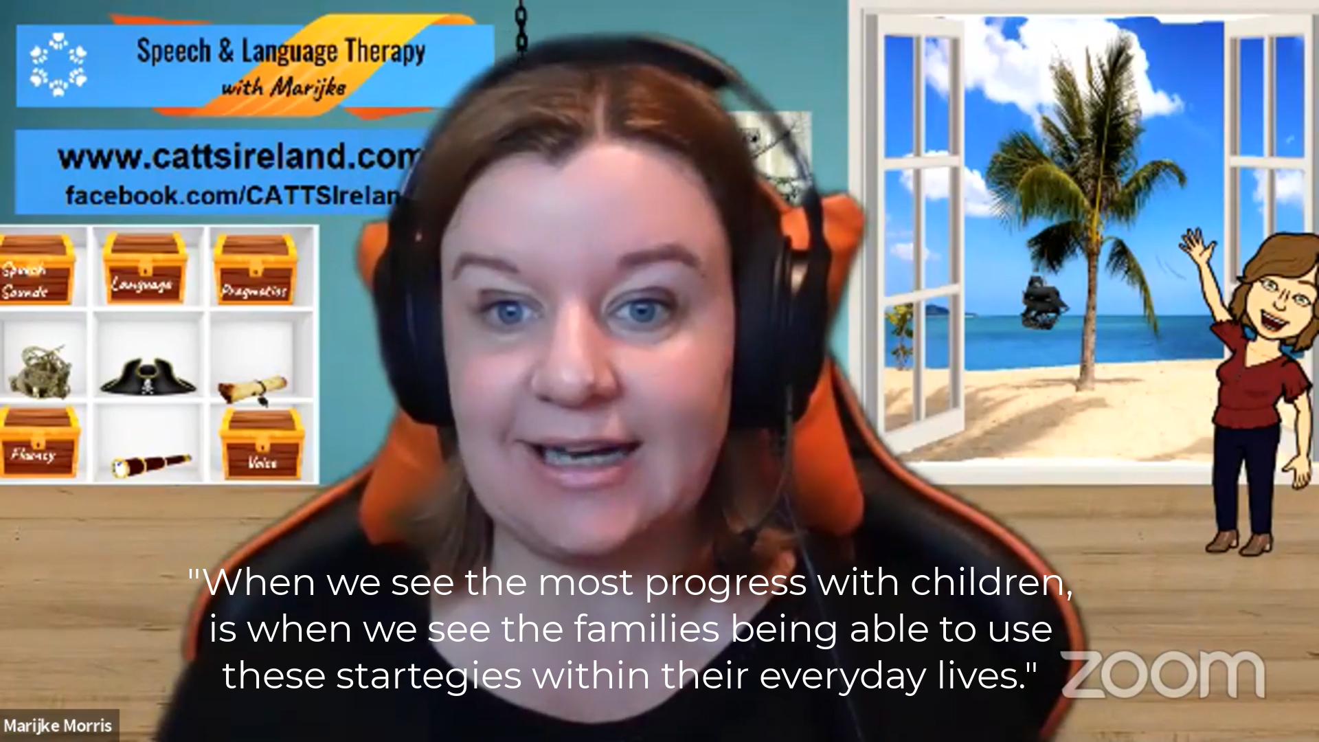 Why does a lot of Speech and Language Therapy focus on teaching parents?