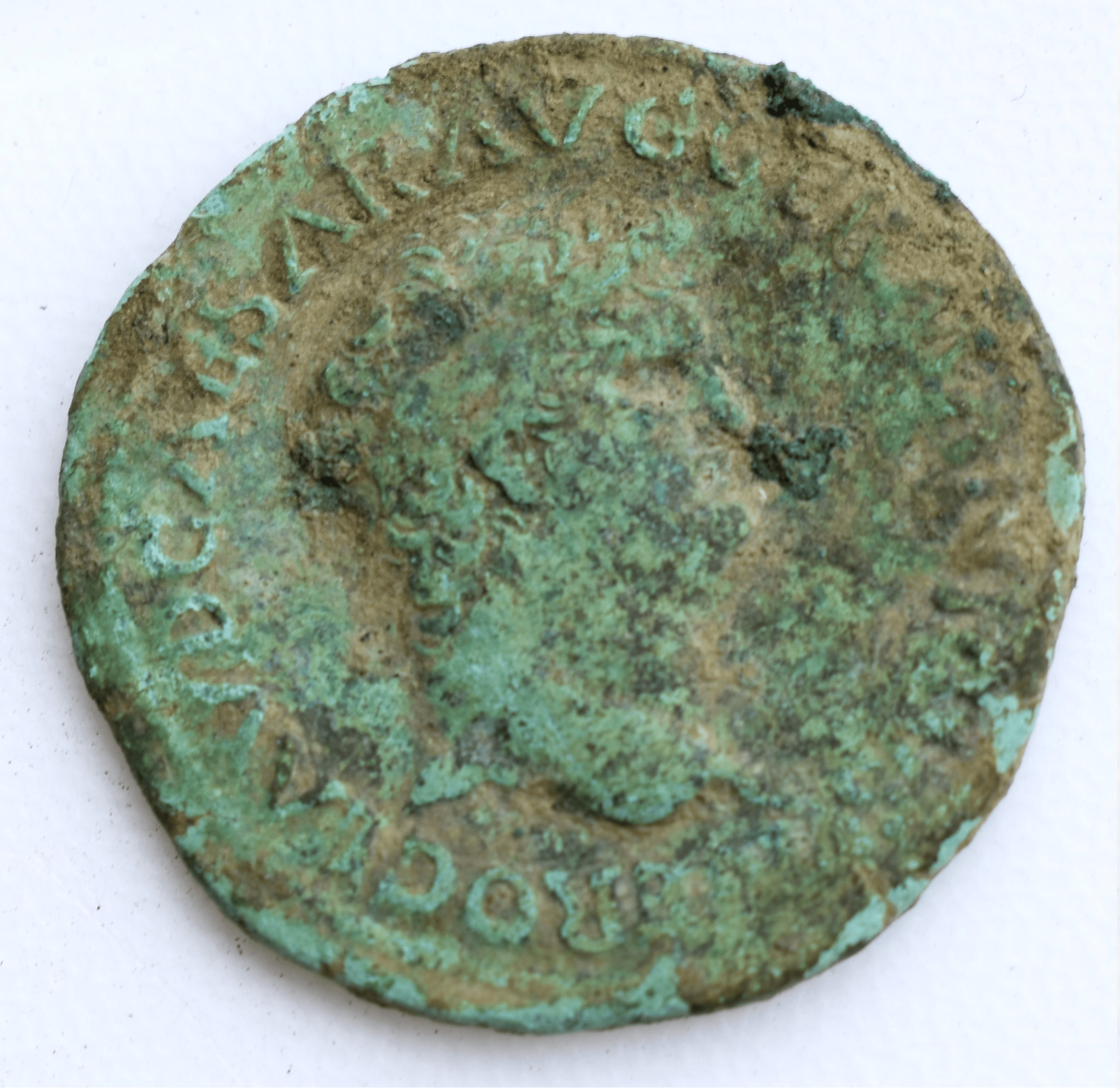 Bust side of coin