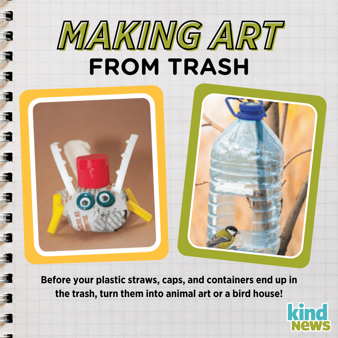 Makiing Art from trash