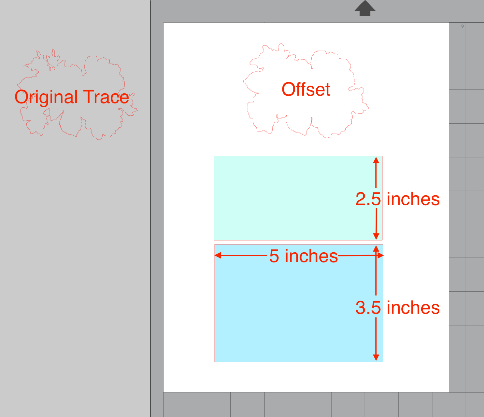 How to Create a Decorative Edge Card in Silhouette Studio - Caught by ...