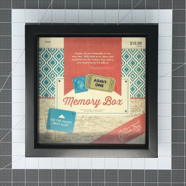 Memorabilia Shadow Box