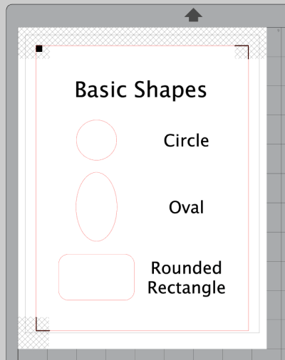 Silhouette Studio Basic Drawing Shapes