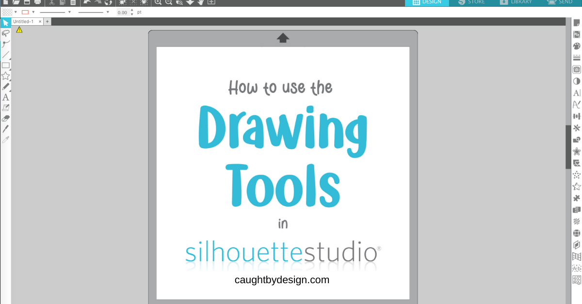 How to Use the Drawing Tools in Silhouette Studio
