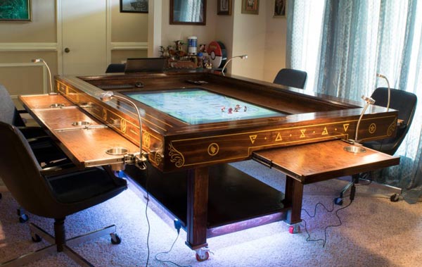 While a few of th. 10 Diy Gaming Table Ideas You Can Build Yourself Game On
