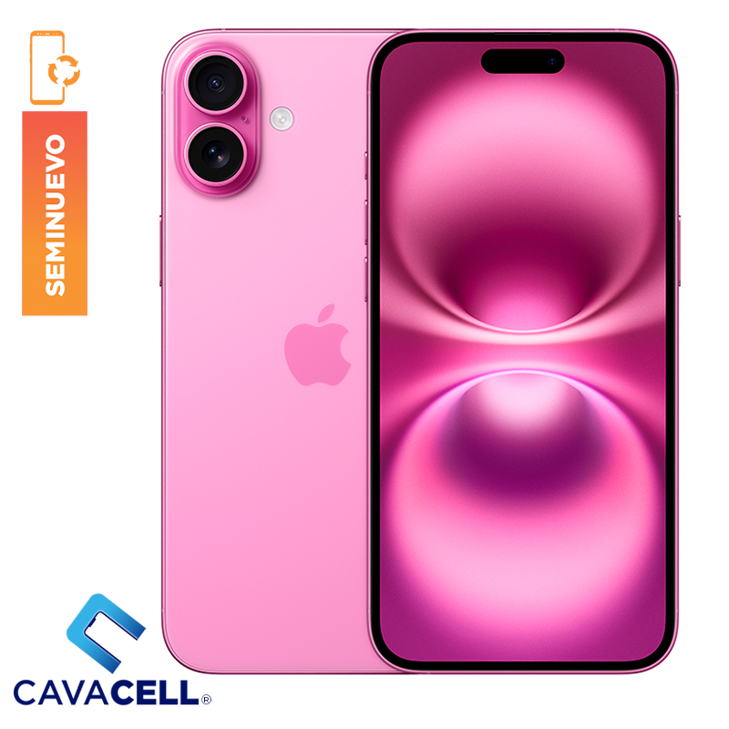128GB – BT=94% – IPHONE 16 PLUS – ROSA – (A)(SIM FISICO)