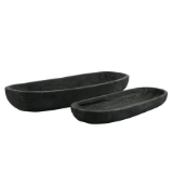 Sagebrook Home Set of 2 18/24 Plates - Image 1