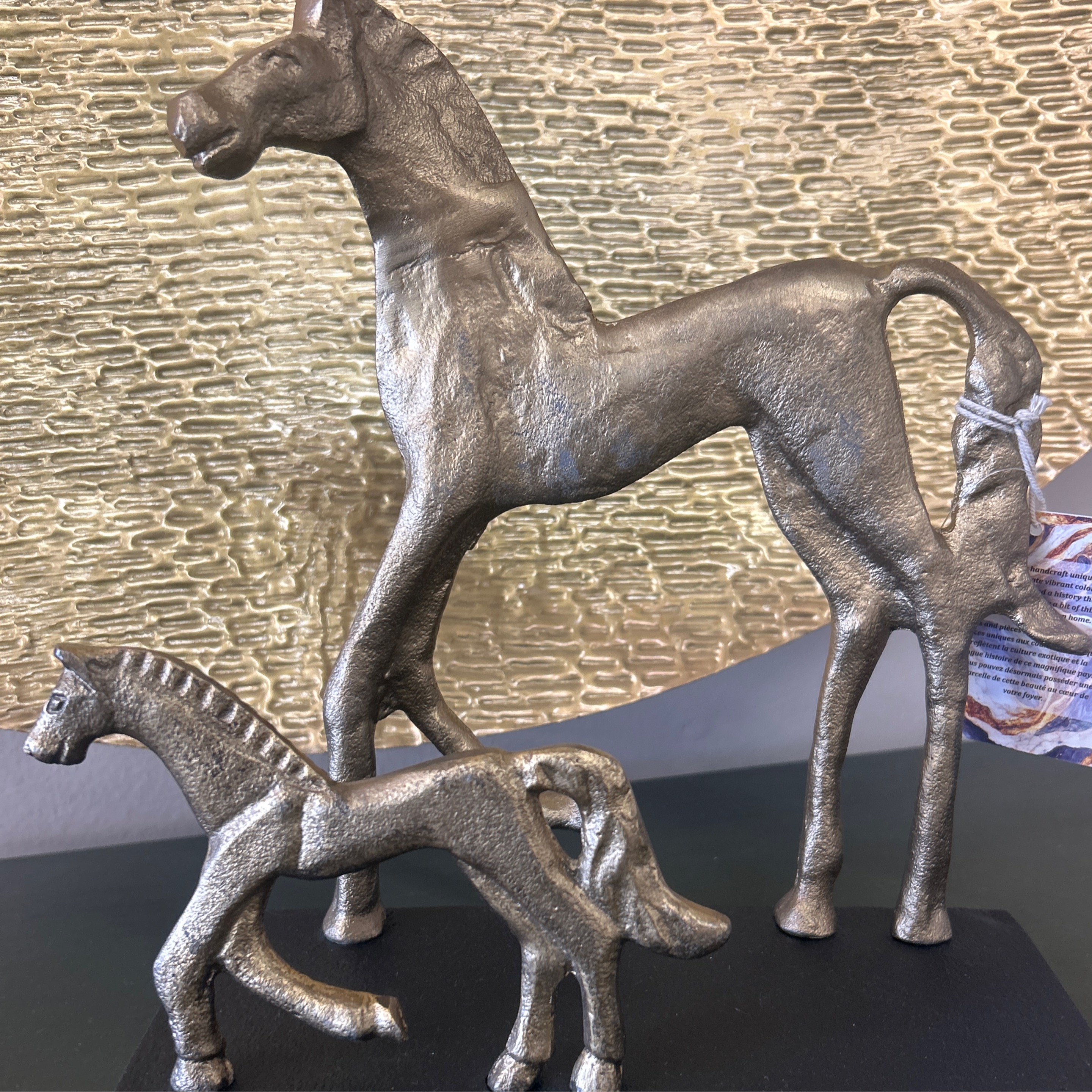 Horse and Baby Gold - Image 1