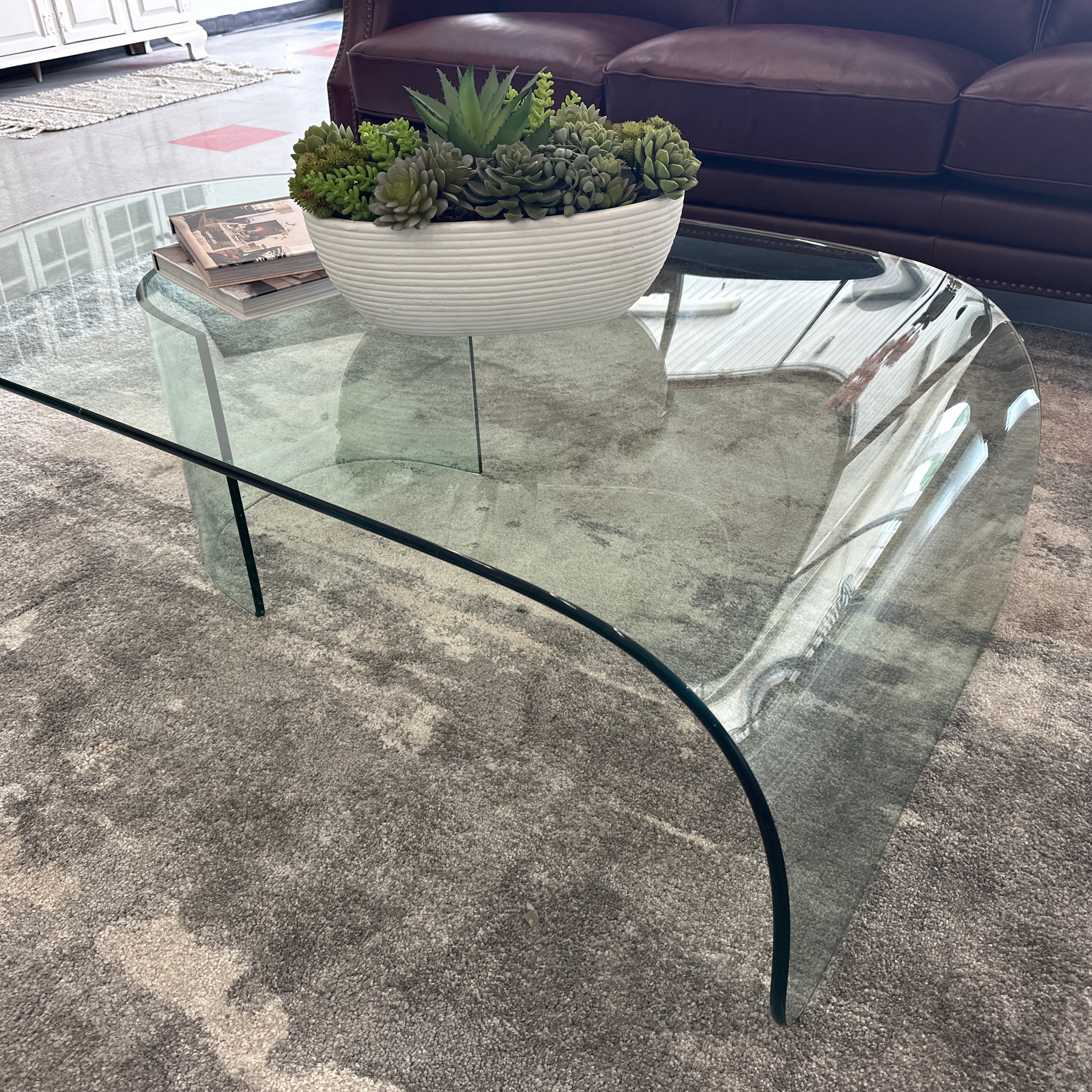 Postmodern Glass Table