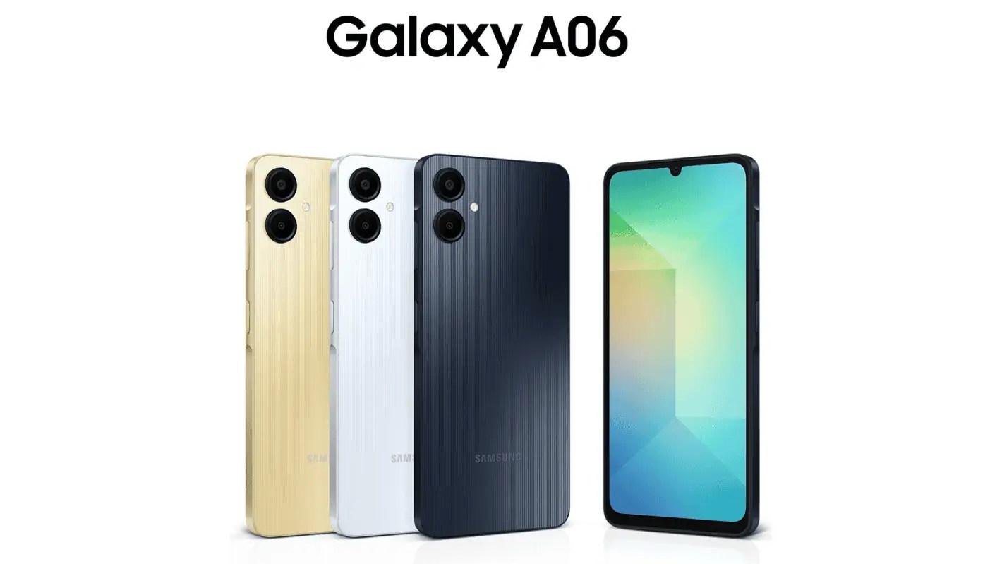 Samsung Galaxy A06 128GB ゴールド　ワイヤレスイヤホン Samsung Galaxy A06 128GB ゴールドワイヤレスイヤホン付き
