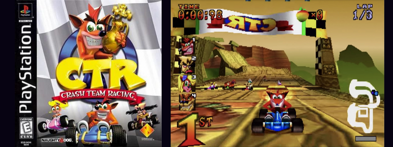 Crash Team Racing (PS1) – Cheats, Códigos e Dicas