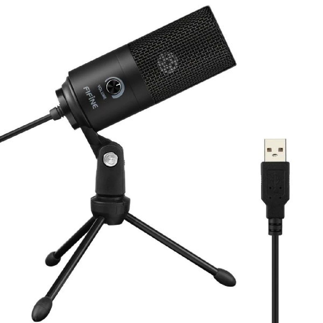 FIFINE K669B Microphone-USB Studio Condenser Microphone