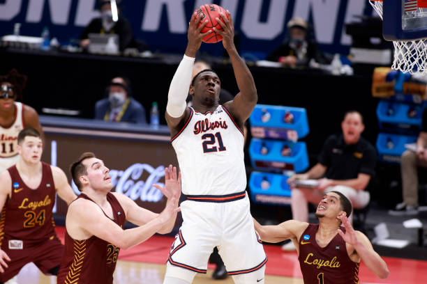 Illinois basketball all-american center Kofi Cockburn