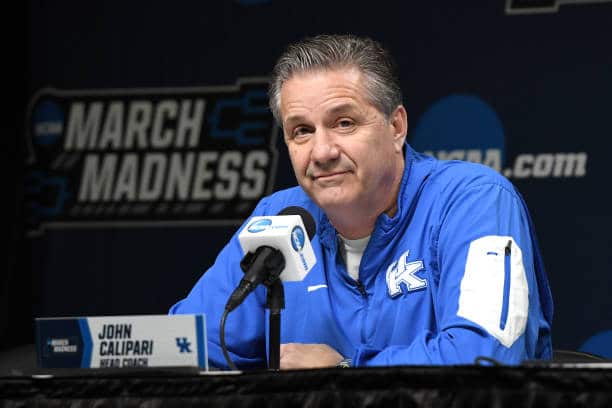 Kentucky basketball coach John Calipari