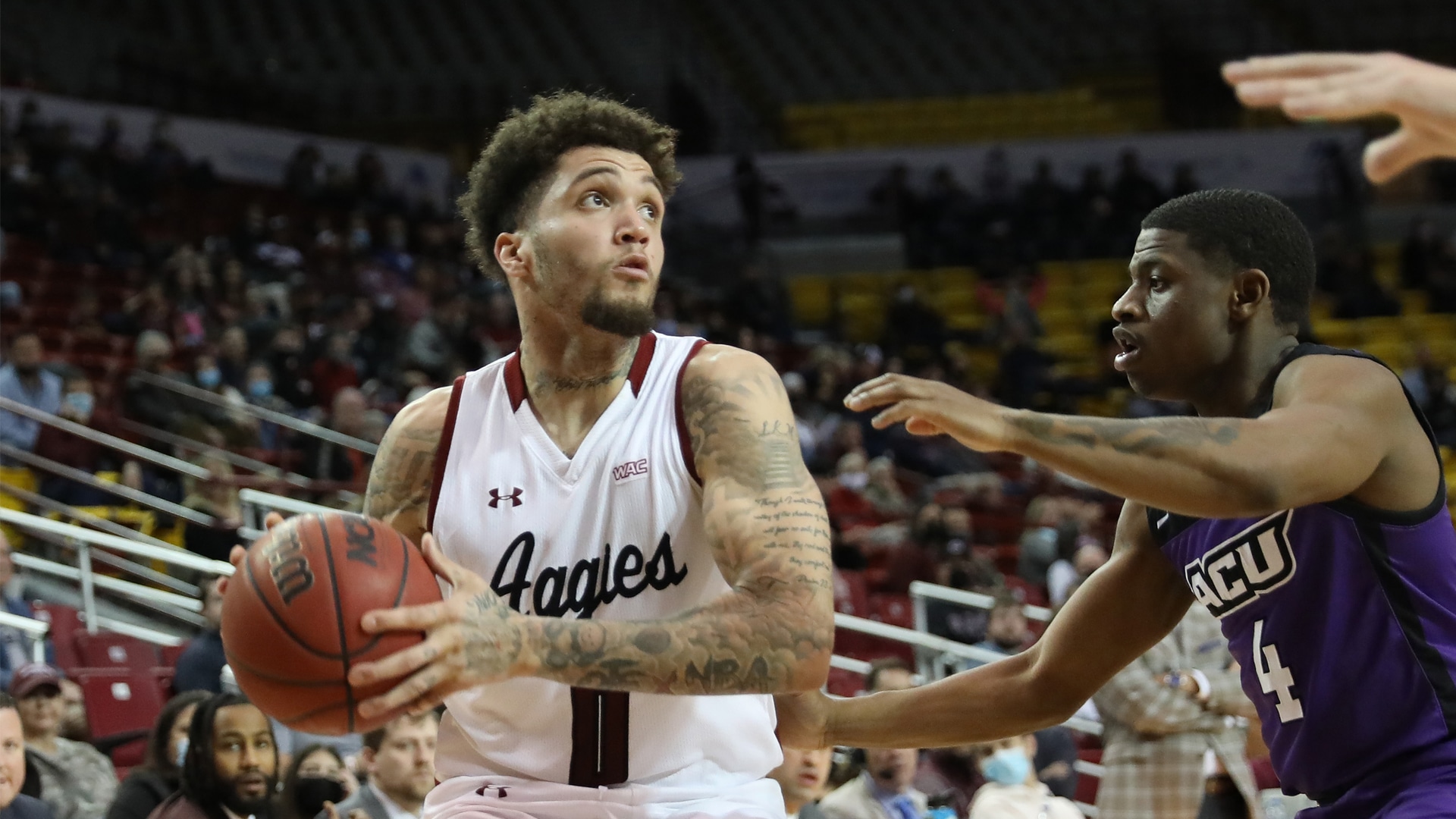 Teddy Allen, New Mexico State, WAC Tournament