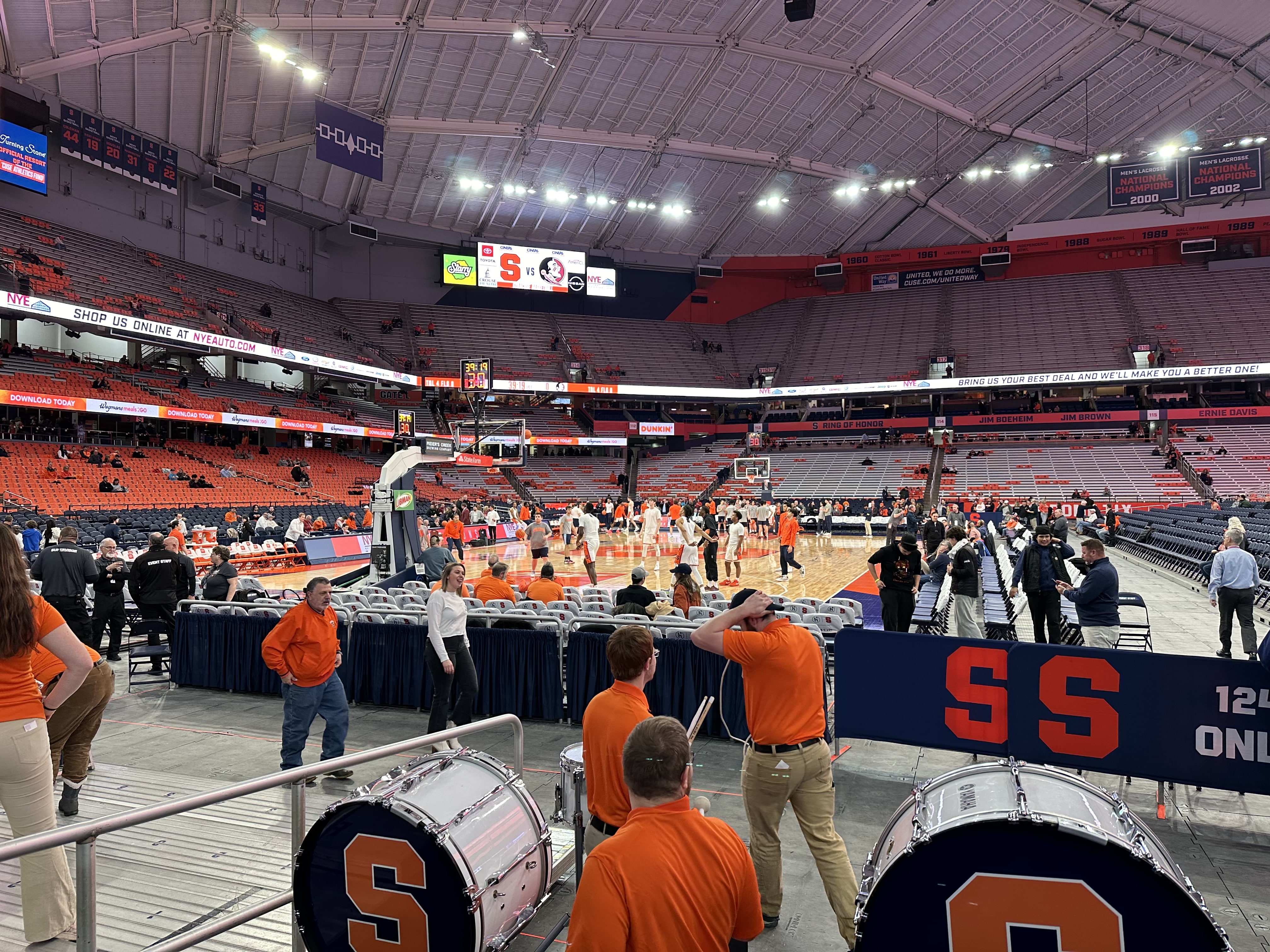 JMA Wireless Dome, Syracuse basketball arena