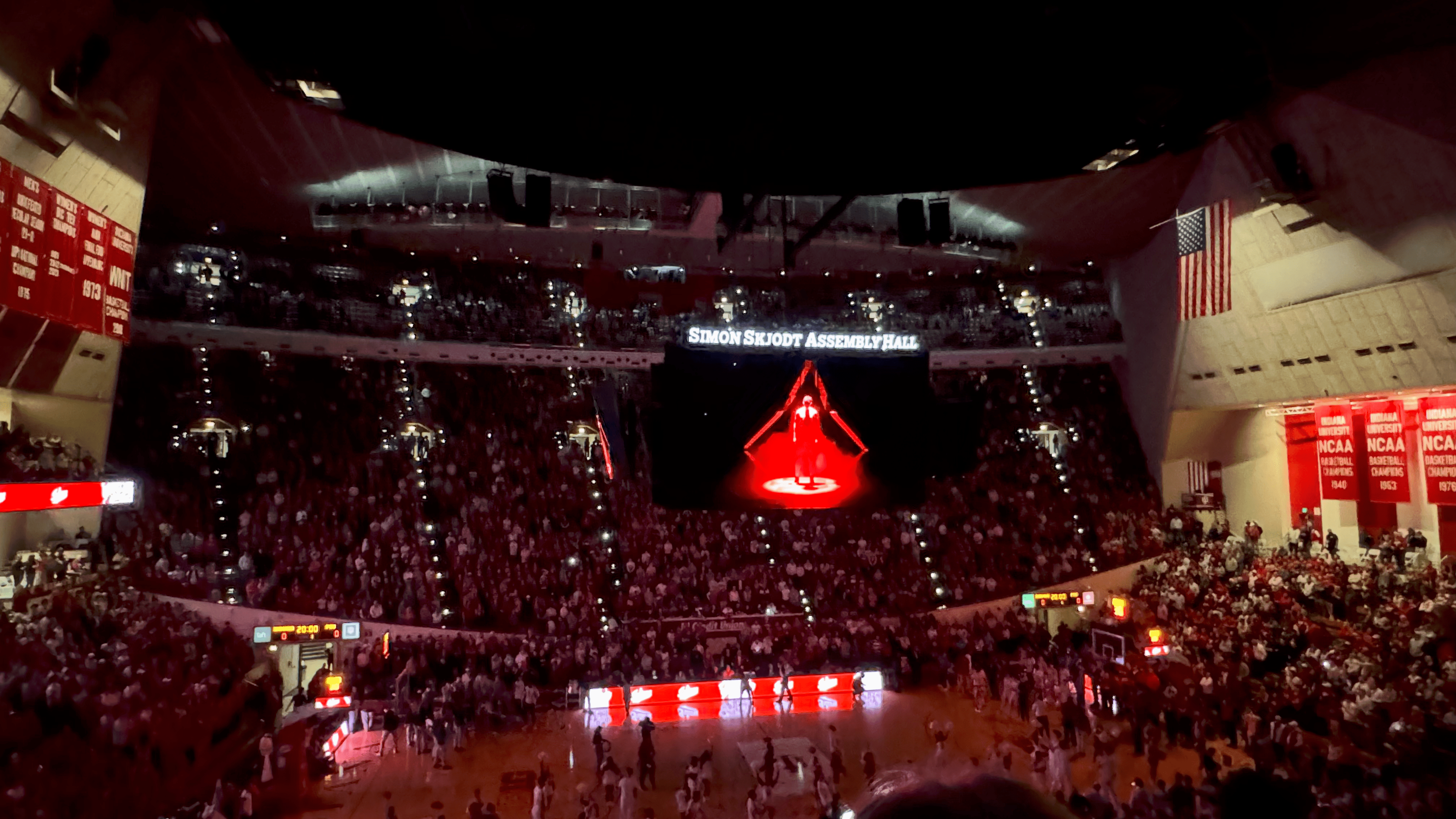 Indiana basketball vs Penn State at Assembly Hall (Photo Credit: Grace Jeffer, CBB Review)