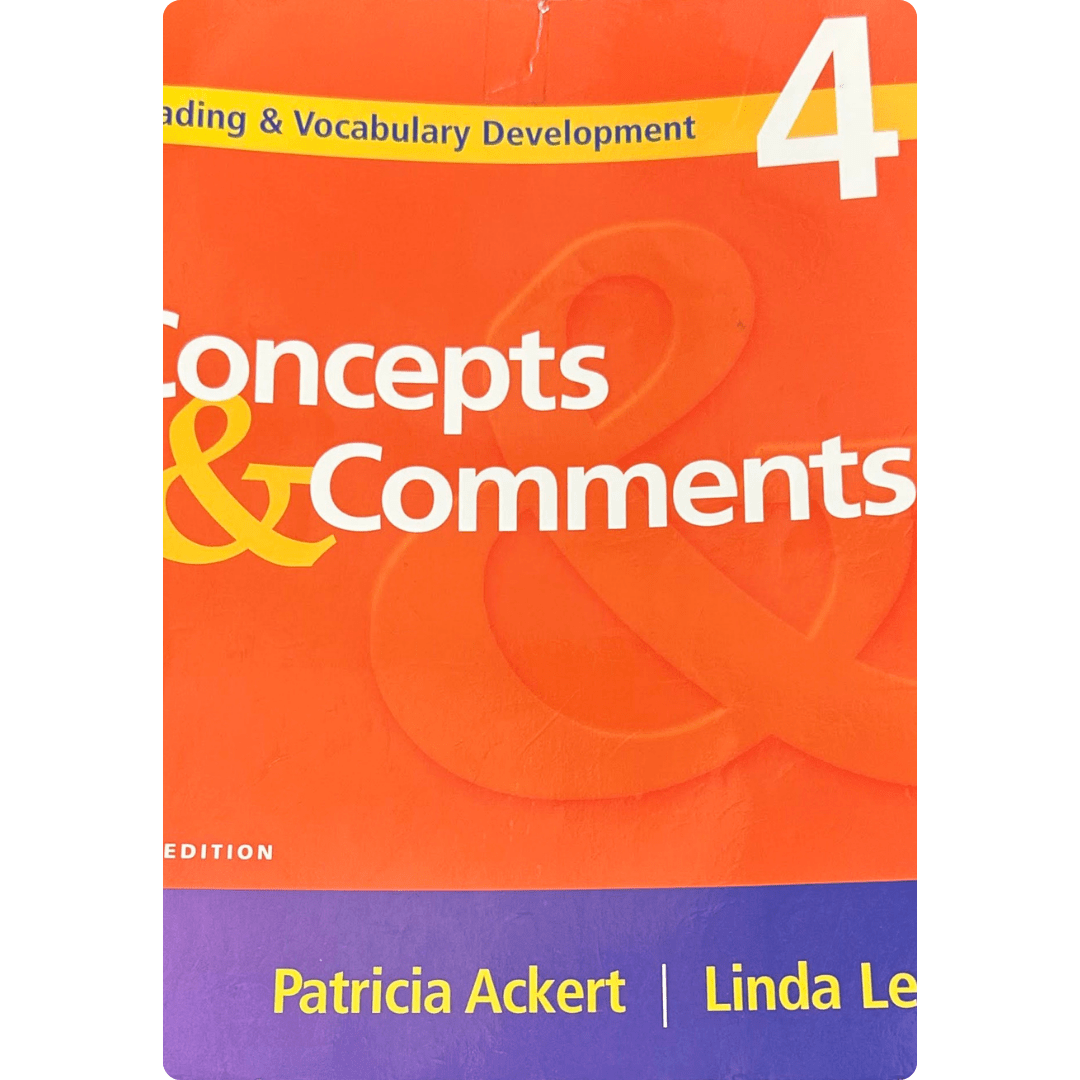 Concepts and Comments