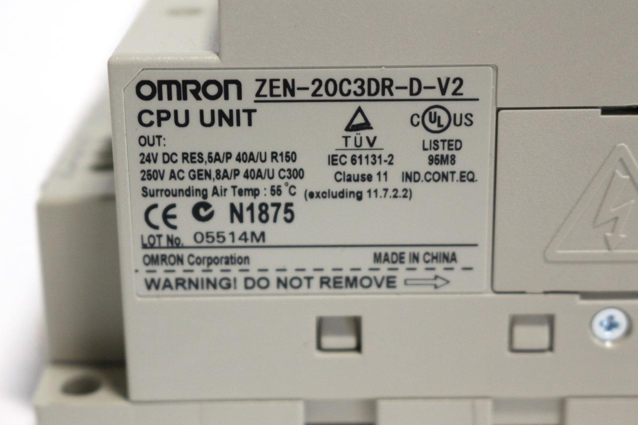 1PC NEW IN BOX Omron ZEN 20C3DR D V2 ZEN20C3DRDV2 PLC CPU Unit - Foto 10