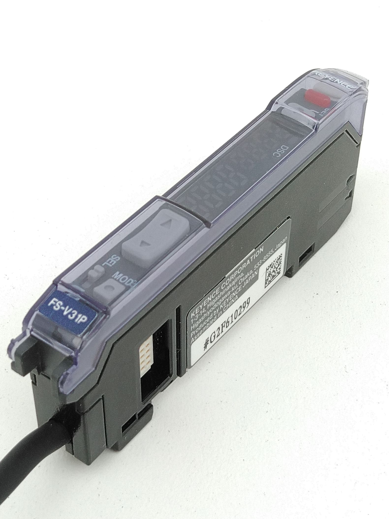 その他 KEYENCE FS-V31 Fibre Amplifier, Cable Type, Main Unit, NPN - FS-V31