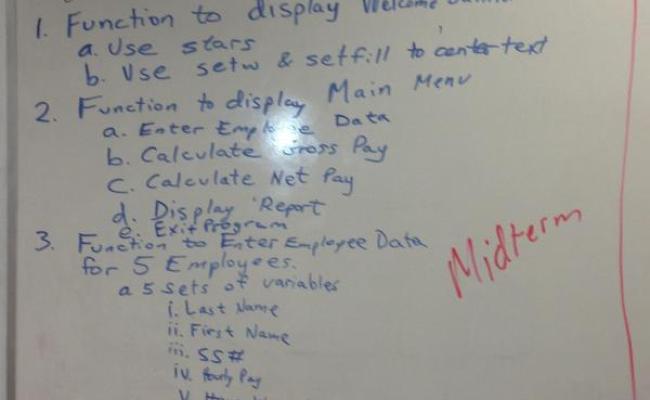 Programing A Payroll Calculator With C++